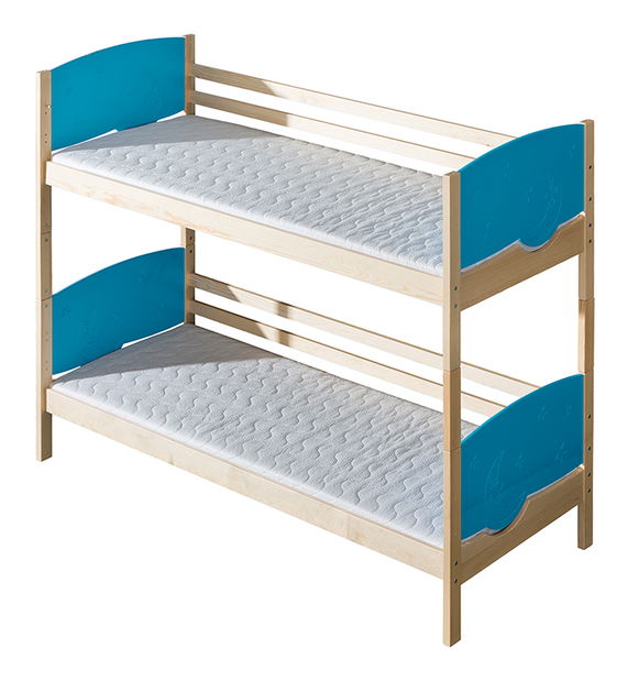 Patrová postel 80 cm Tini (s rošty)