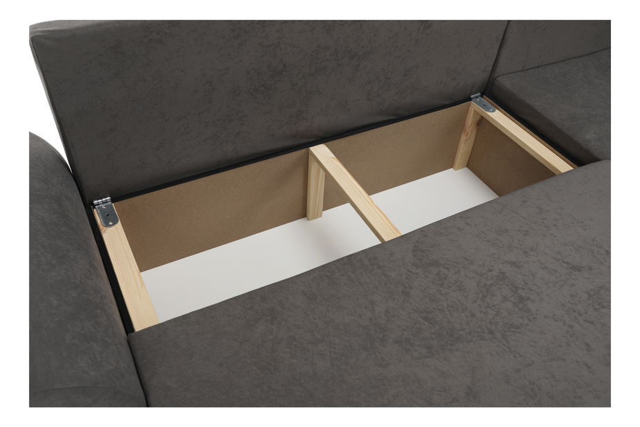 Rohová sedací souprava Daisy (P) (bílá + šedá) *výprodej