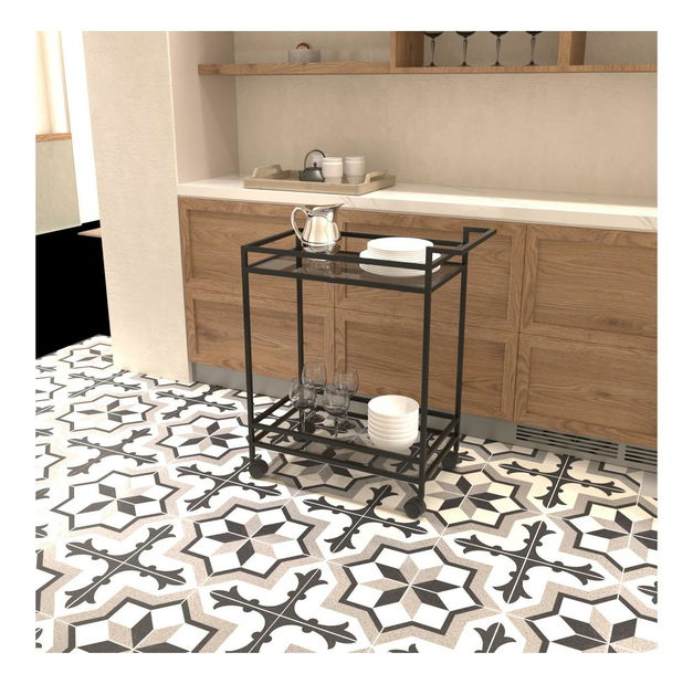 Příruční stolek Vergilius (černá)