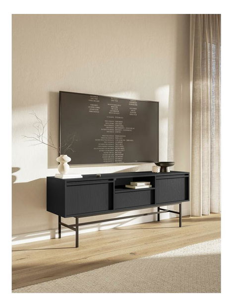 TV skříňka/stolek Evane E9 (černá)