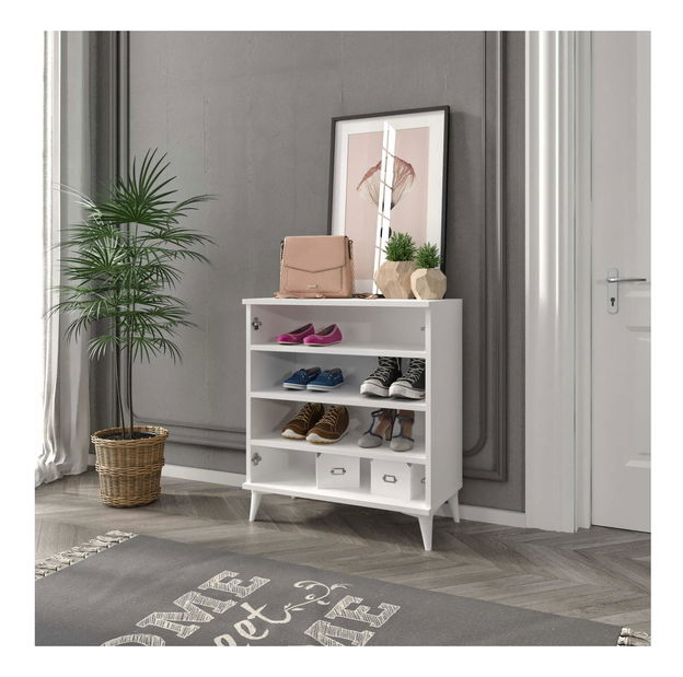 Botník botníku Puvite (bílá)