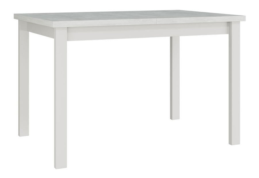 Rozkládací jídelní stůl Deasal 80 x 120 150 I (dub artisan + bílá) (pro 2-6 osob) *bazar