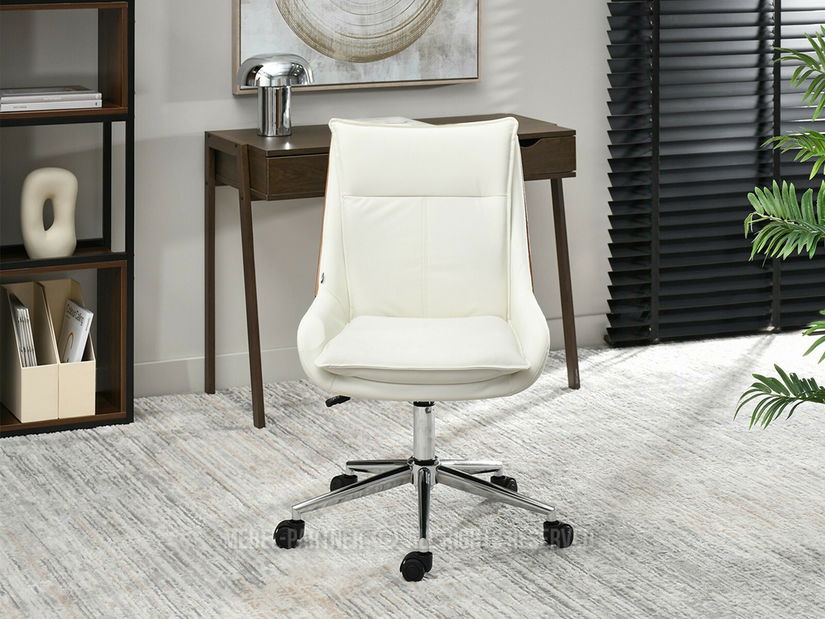 Kancelářské křeslo Leoss (krémová)