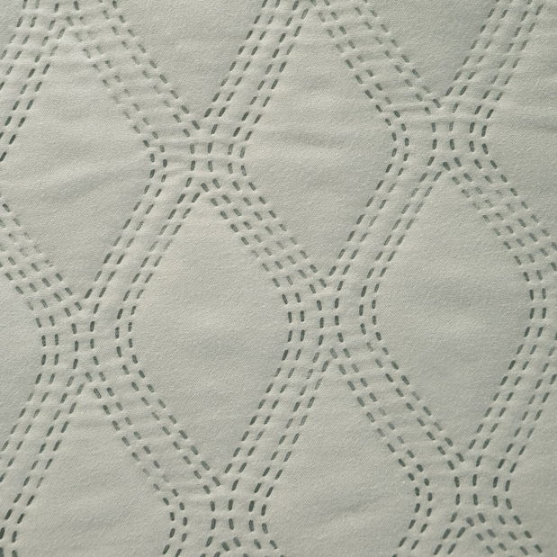 Přehoz na postel 240x220cm Viki (krémová + hnědá)