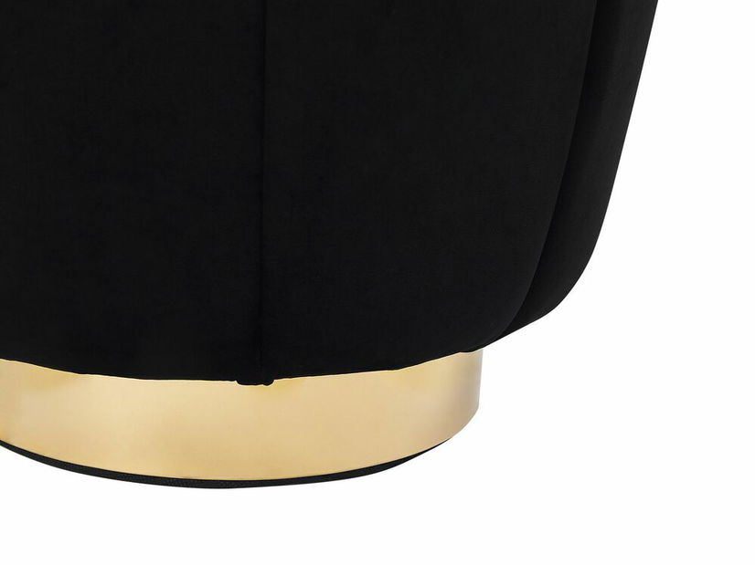 Taburetka INGRE (látka) (černá)