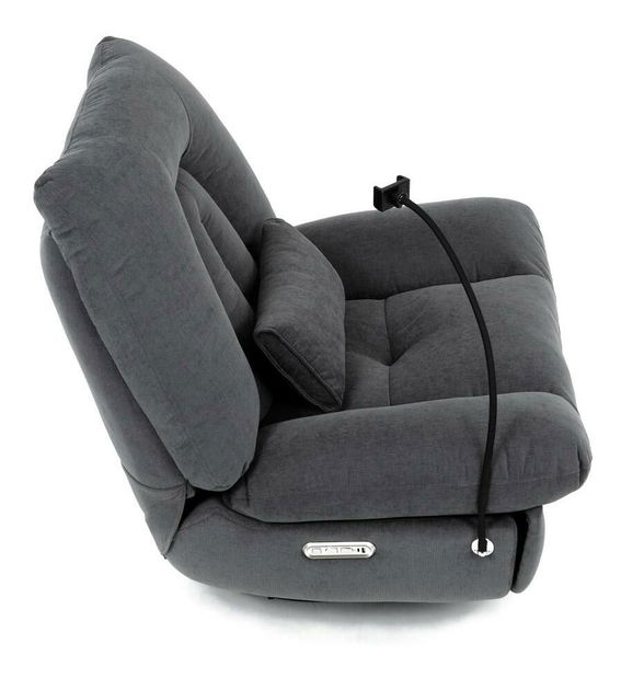 Polohovací křeslo Teniente (šedá)