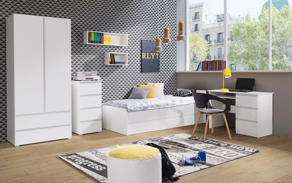 Závěsná police Cortez C 12 (bílá)