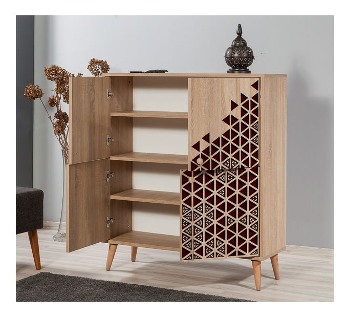 Skříňka Maluxe 122 (dub sonoma)