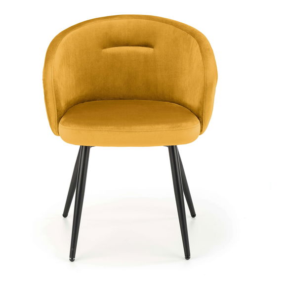 Jídelní židle Kieth (hořčicová)