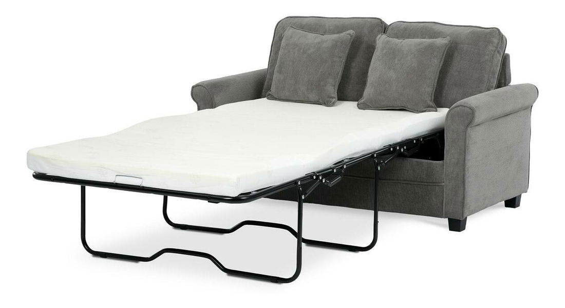 Rozkládací pohovka Amortajadas (šedá)