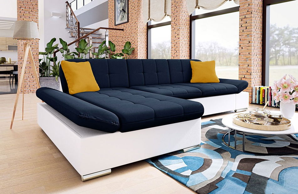 Rohová sedací souprava Makalu (grafit)