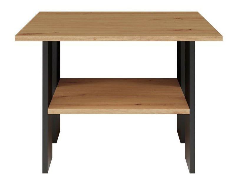 Konferenční stolek Matizaba 1 (dub artisan + černá)