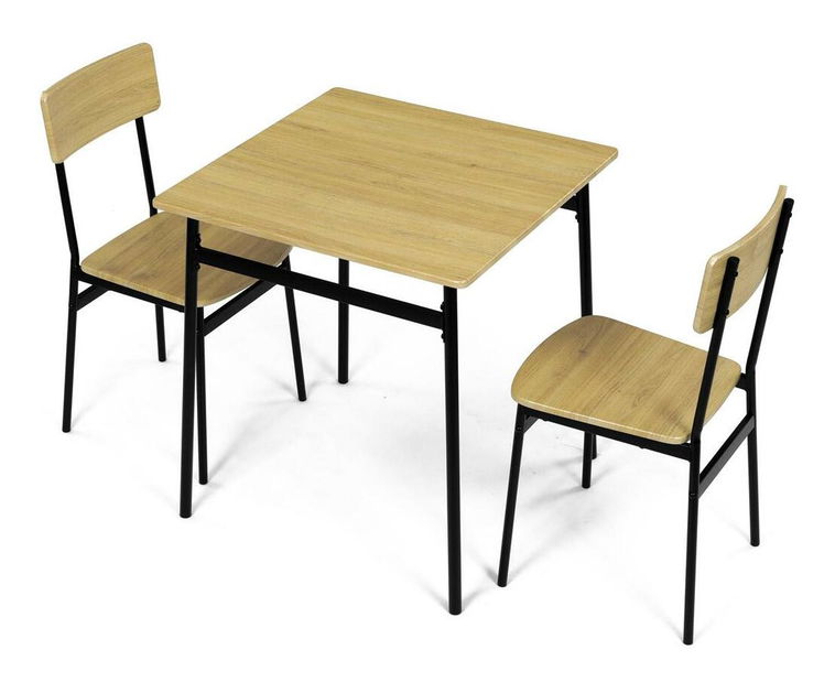 Jídelní set Anasagasti 1 (dub divoký) (pro 2 osoby)