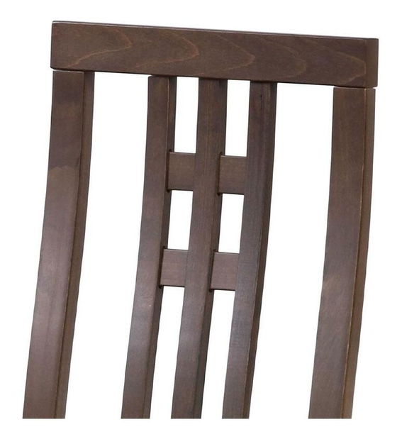 Jídelní židle Bebidas (ořech + béžová)