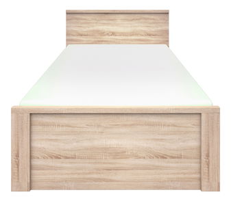 Manželská postel 120 cm Noella (dub sonoma) (bez roštu a matrace)