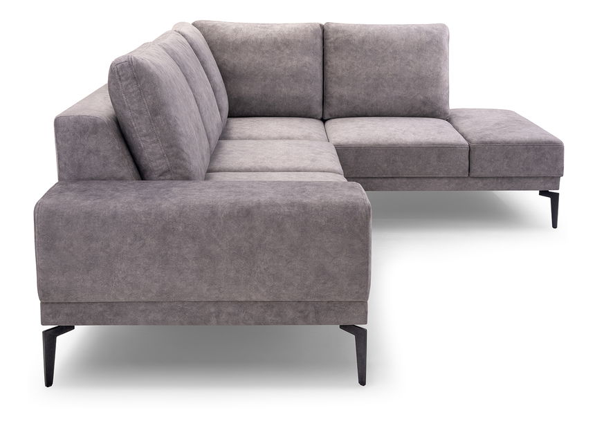 Rohová sedací souprava Loupe (šedá) (P)