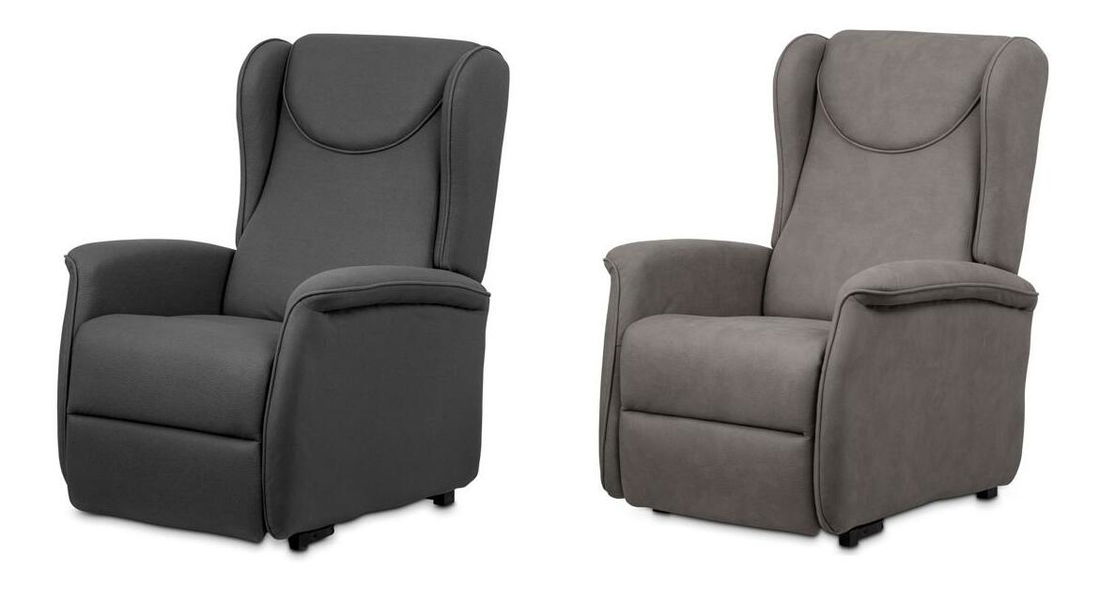 Polohovací křeslo Tranquilzar (šedá)