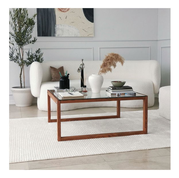 Konferenční stolek Putilo (dřevo přírodní)