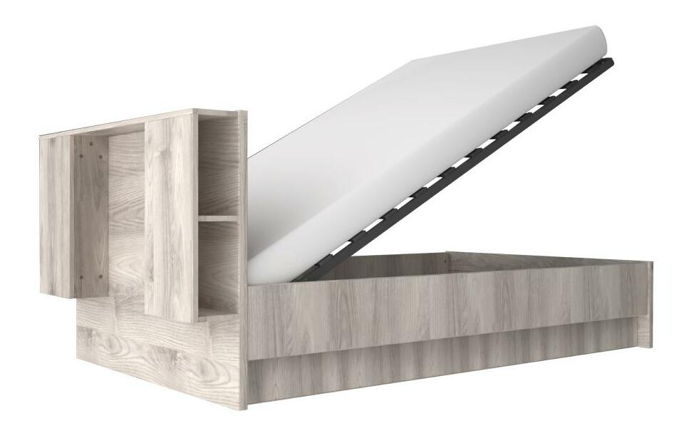 Manželská postel 160x200 cm Jess new (kaštan nairobi)