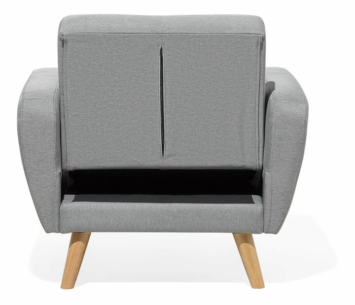 Křeslo Flong (světlešedá)