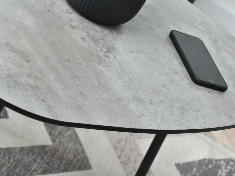 Konferenční stolek Rossi Zest Xl (sonoma + černá)