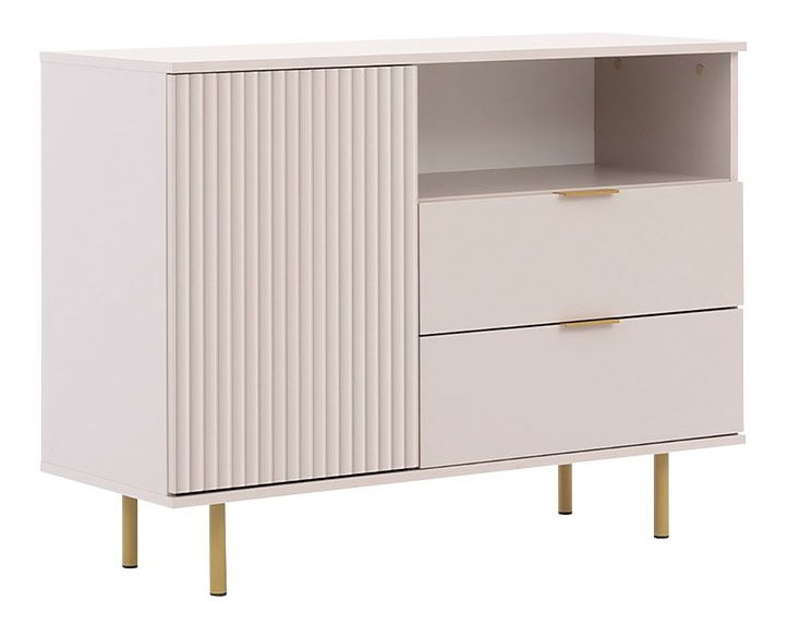 Komoda Newelon K1D2SZ NW01 (kašmír + zlatá)