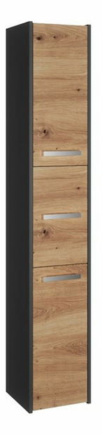 Koupelnová skříňka Samways 2 (antracit + dub artisan)