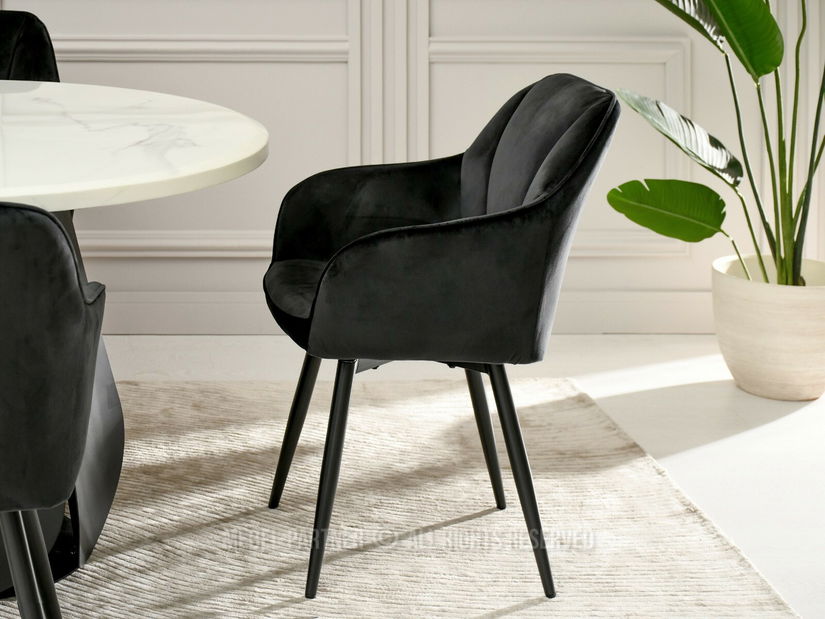 Jídelní židle Banistas (černá)