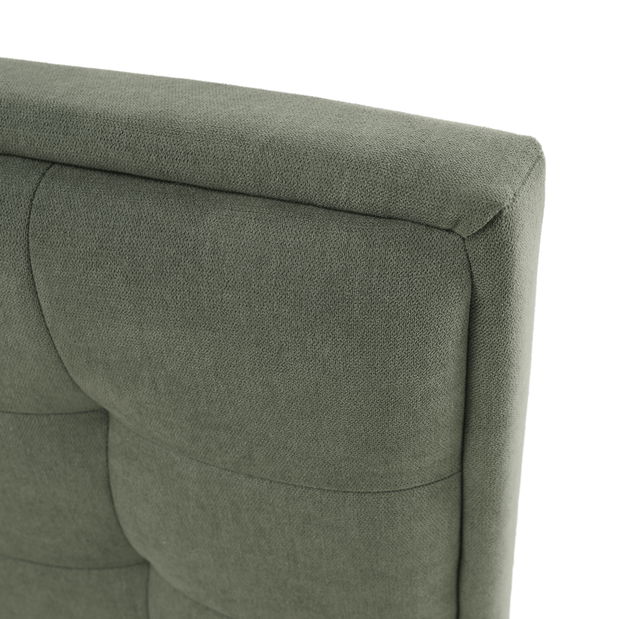 Manželská postel 160 cm Essie (s roštem) (mentolová)