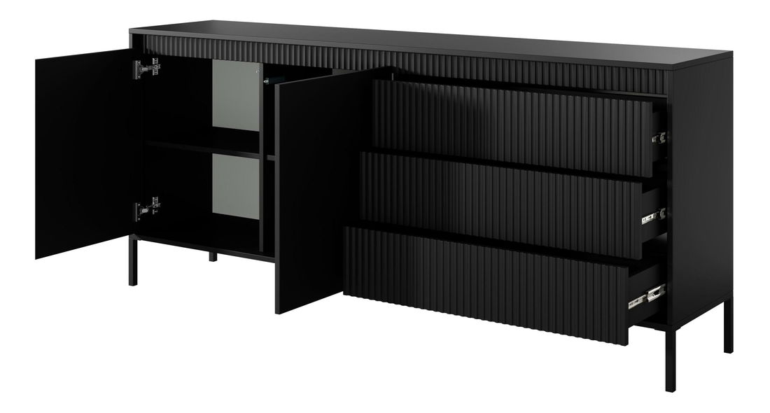 Komoda Sesen III (černá)