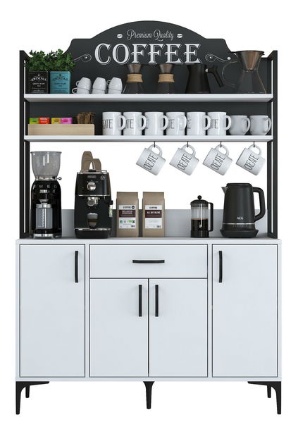 Příborník Jenaretta 130 (bílá)