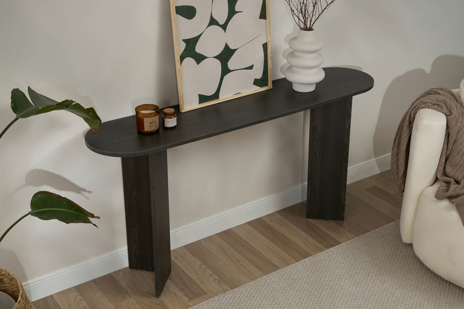 Konzolový stolek Sirinda (černá)