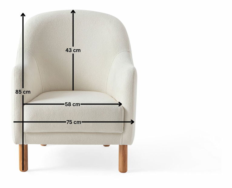 Polohovatelné křeslo Softol (šedá)