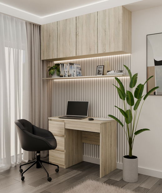 PC stolek Morin 1 (dub sonoma) (L)