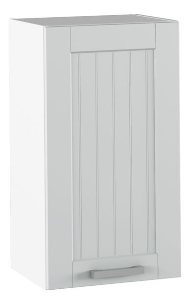 Horní kuchyňská skříňka Janne Typ 4 (světle šedá + bílá)