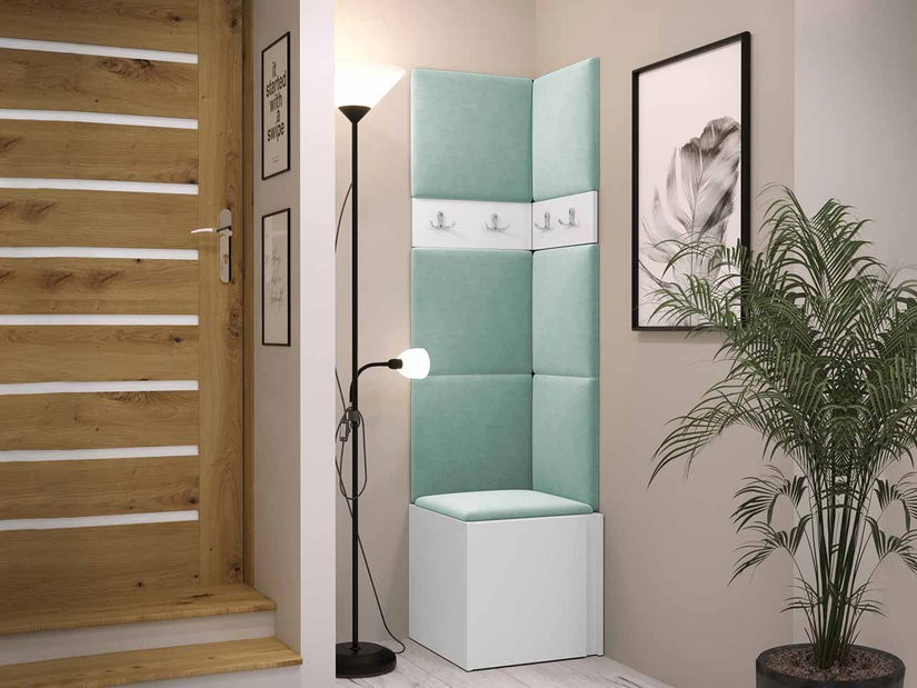 Předsíň Tovenaz XXI (bílá + mátová)