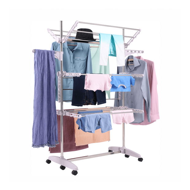 Sušák na prádlo Birao (bílá)