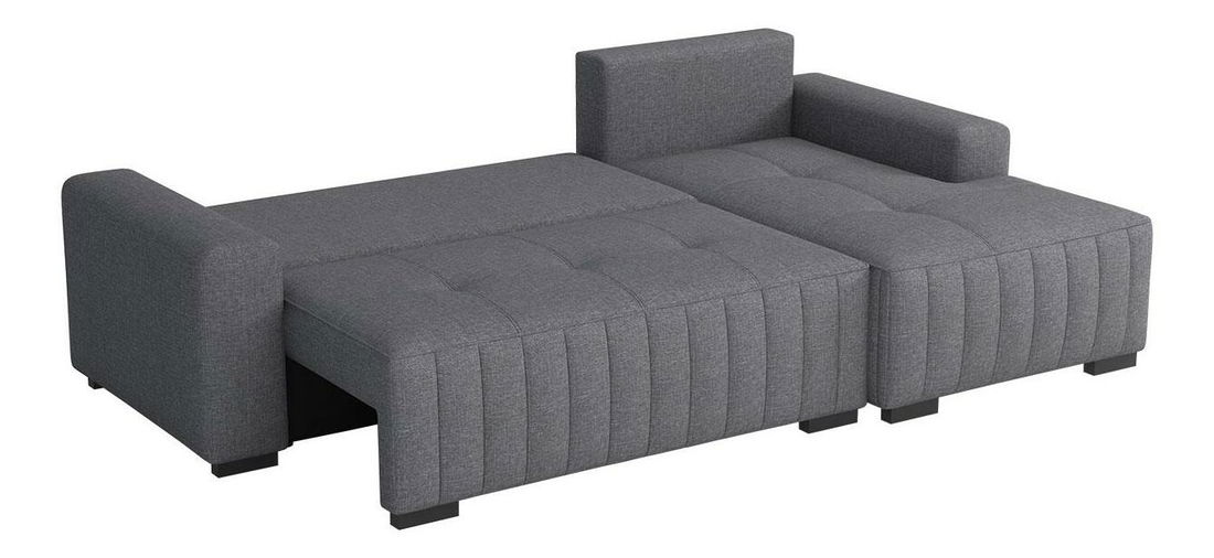 Rohová rozkládací sedačka s úložným prostorem Salvatore (Manila 14) (L)