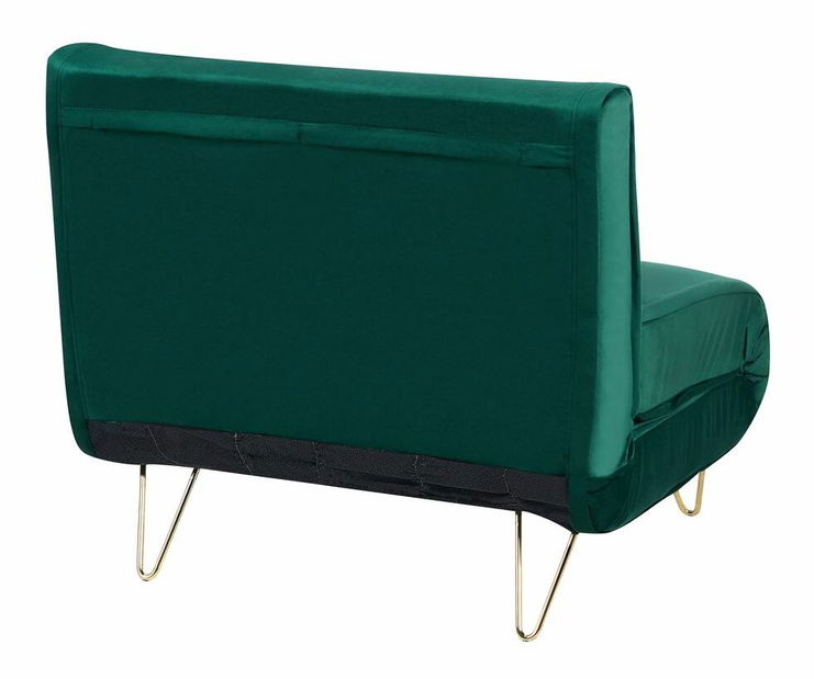 Křeslo Valentine (tmavozelená)