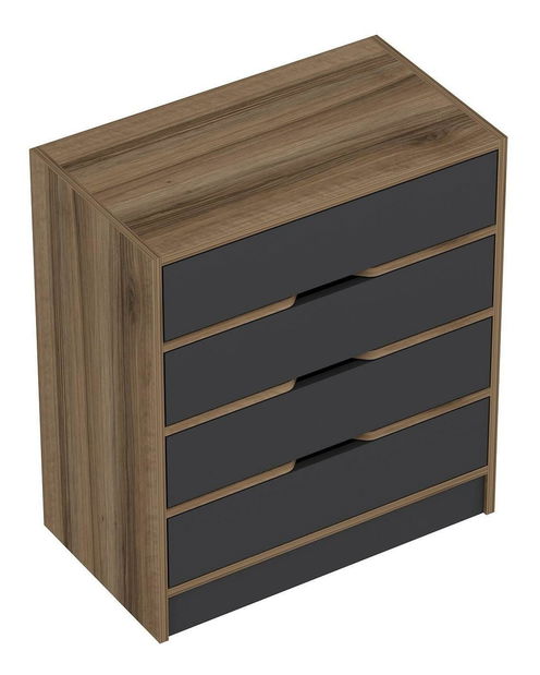 Komoda Erich (ořech + antracit)