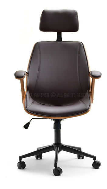 Křeslo Franc (ořech + černá)