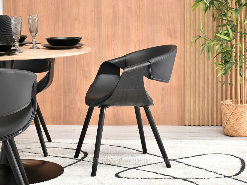 Židle Bjorn K (černá) *výprodej