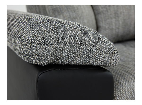 Rohová sedací souprava Dante (světle šedá)