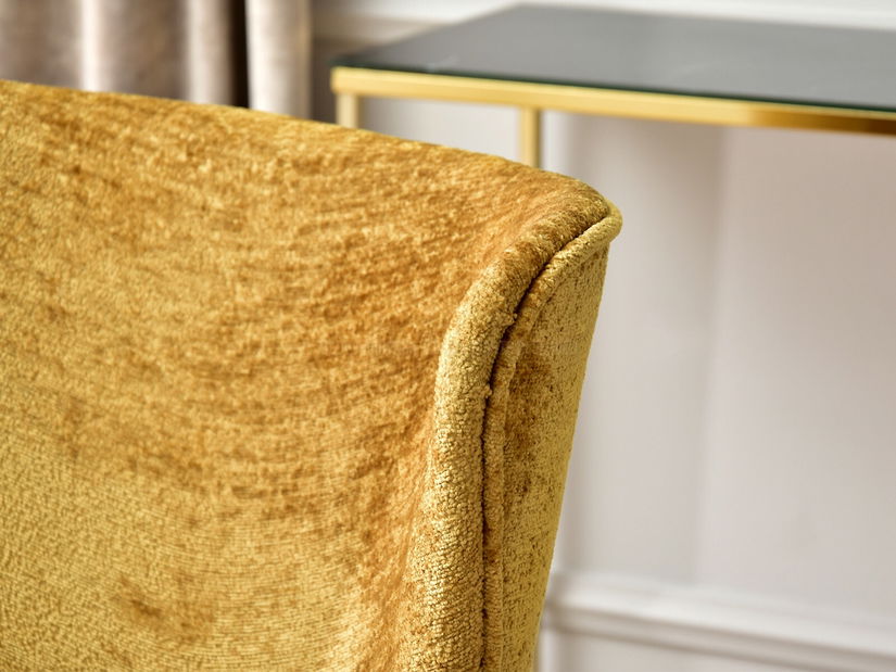 Relaxační křeslo Selteke (zlatá)