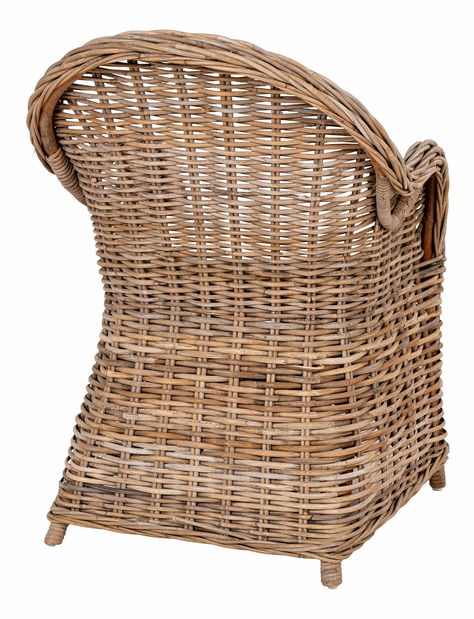 Zahradní křeslo Liravena 1 (hnědá + šedá)