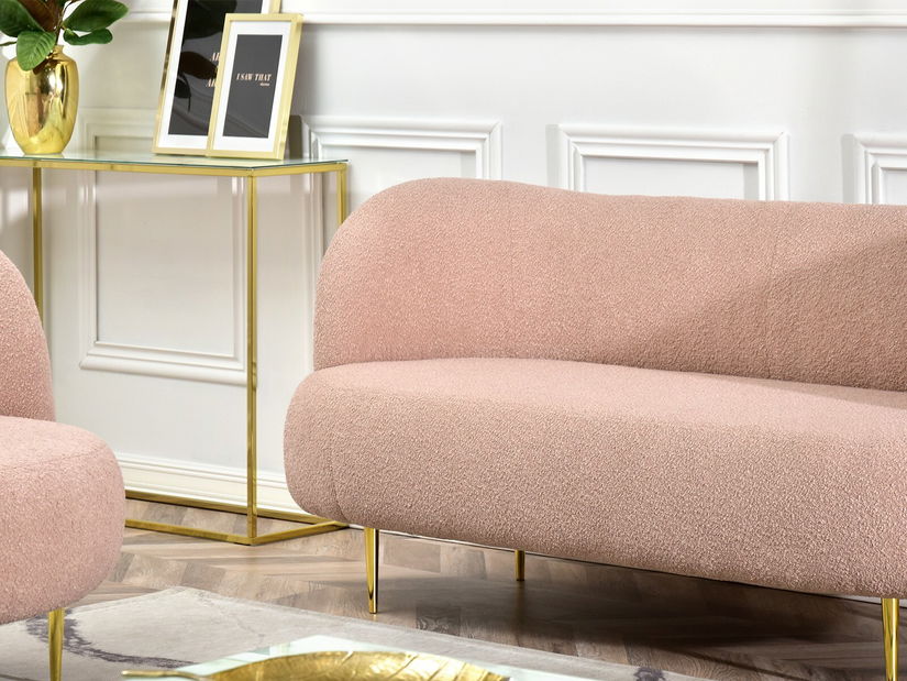 Pohovka trojsedačka Cadmio 3 (zlatá)