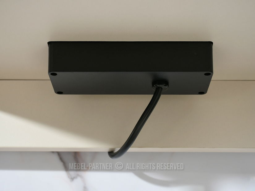 Noční stolek Entrevista (krémová)