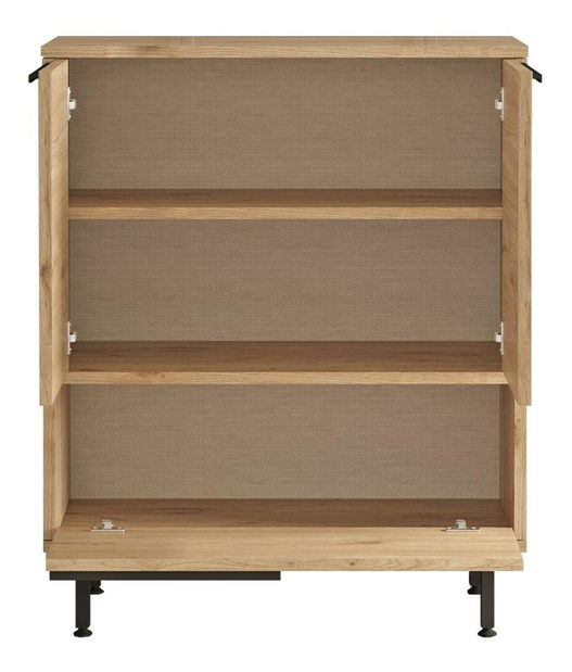 Skříňka na boty Otto 8 (ořech + dub)