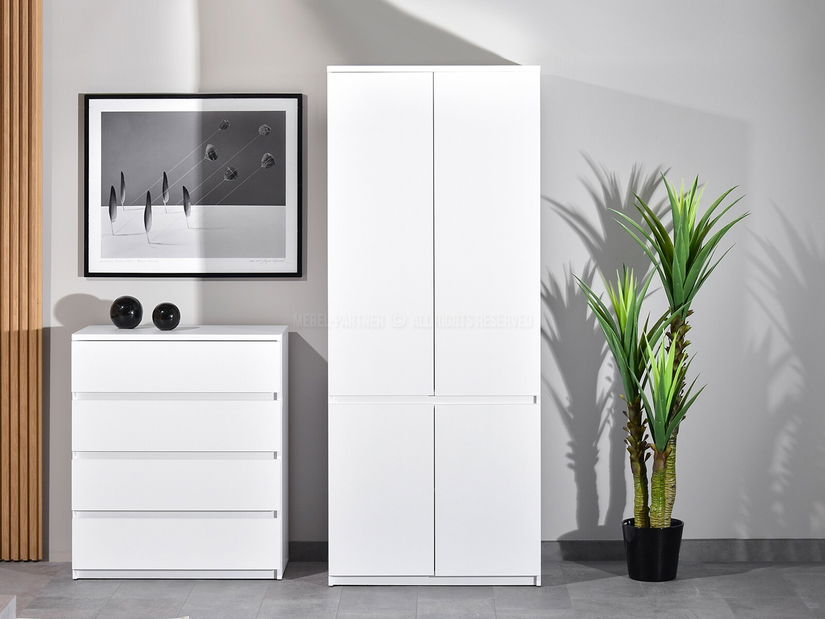 Šatní skříň Lehendakari LI01 (bílá)