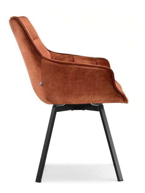 Židle Aranbura (měděná + zlatá)